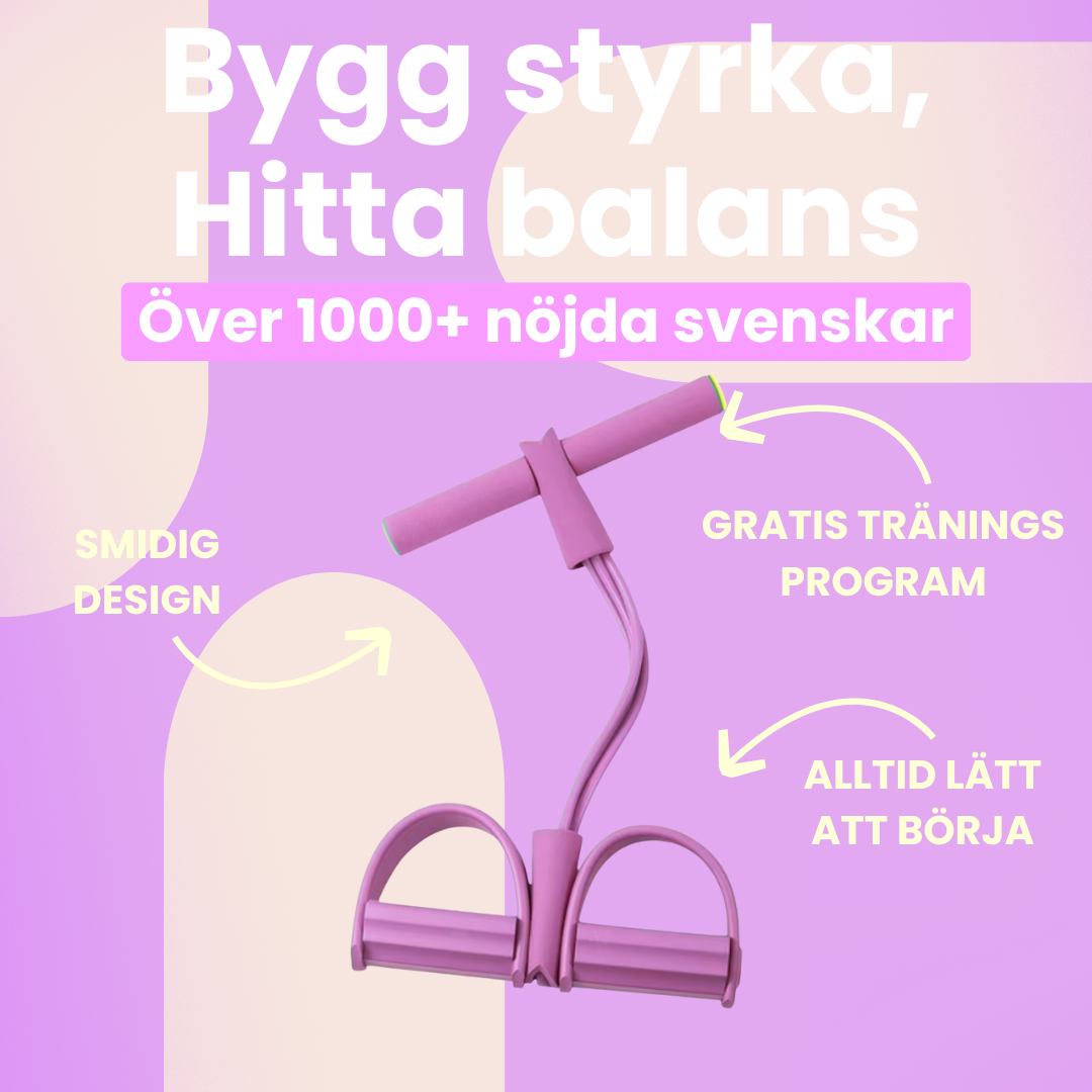 Motståndsband för hemmaträning - Allt-i-1